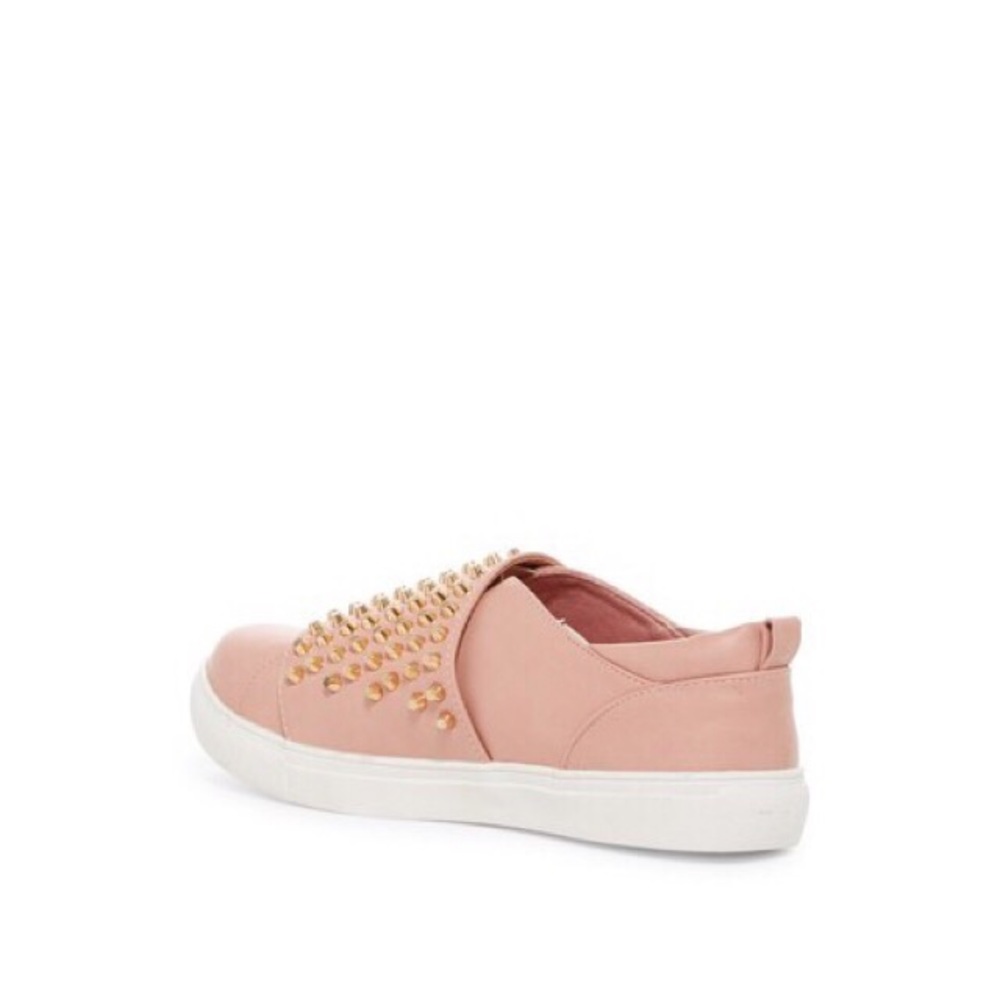 Liliana Dusty Pink Stud Sneakers - Picture 4 of 8